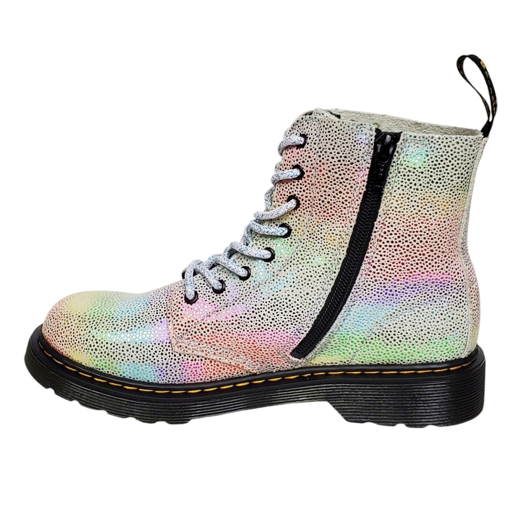 ✨ Dr. Martens 1460 Pascal J Boots Rainbow Kidray Leather 🌈 - Picture 5 of 13